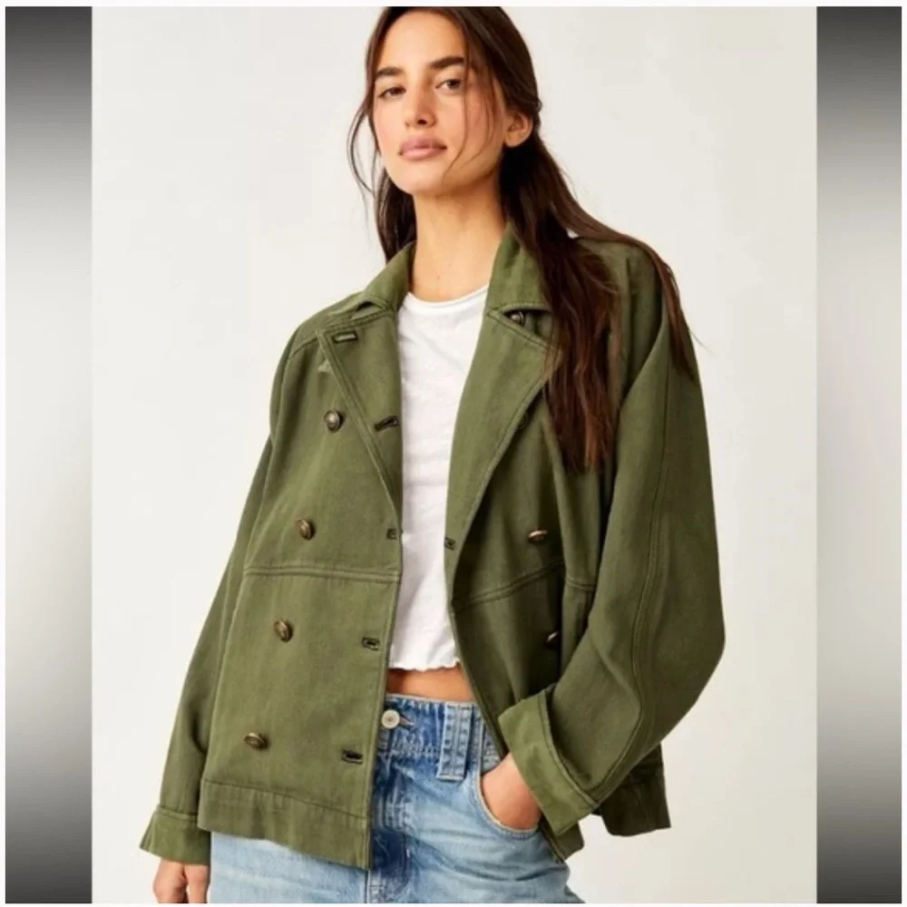 NWT Free People Viva Surplus Jacket Adventurer - Picture 1 of 5